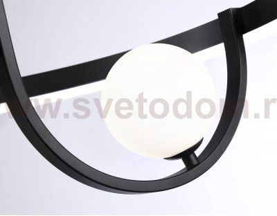 Потолочный светодиодный светильник со сменной лампой и пультом управления Ambrella FL66263 FL