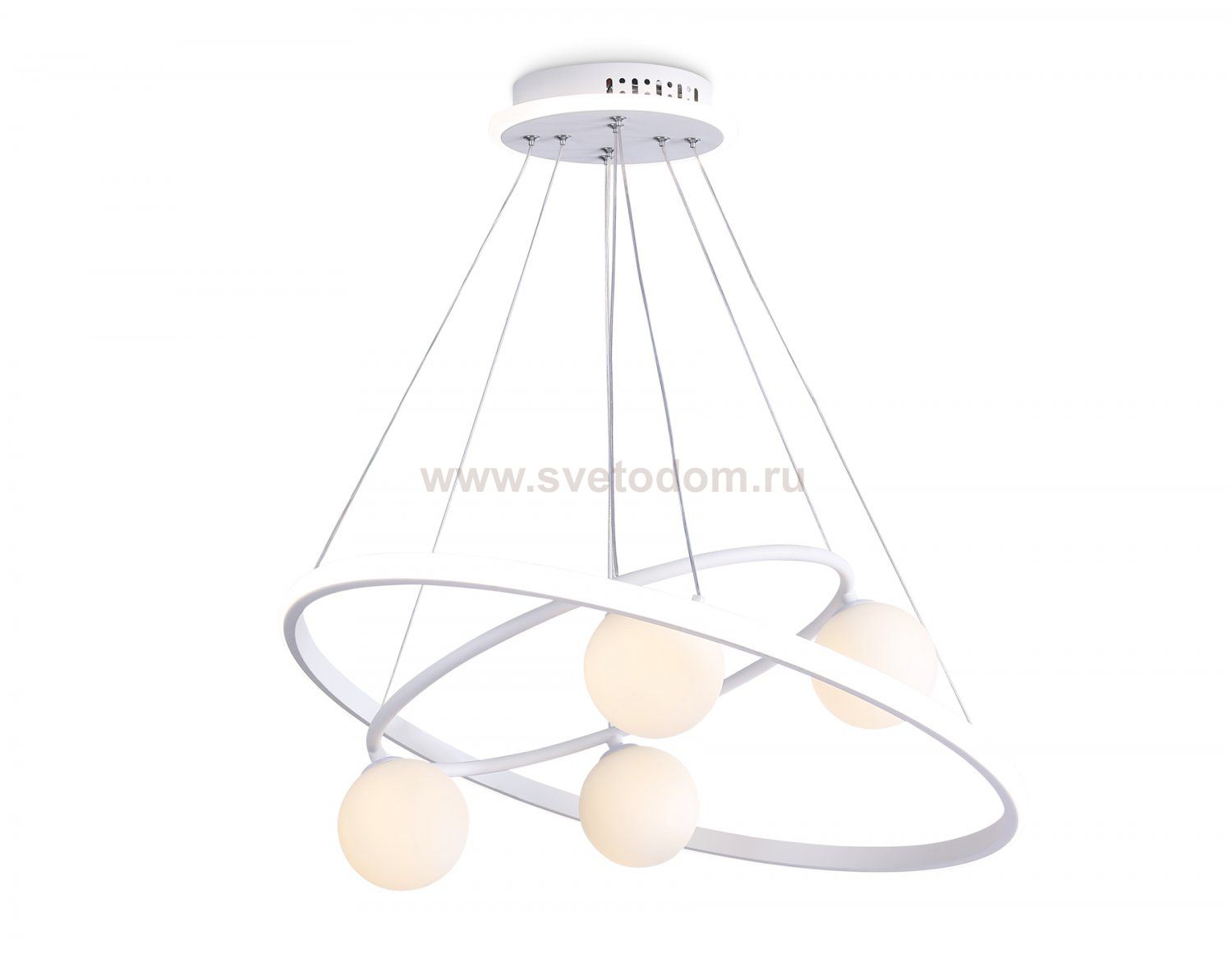 Подвесной светодиодный светильник со сменной лампой и с пультом управления Ambrella FL66321 FL