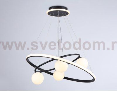 Подвесной светодиодный светильник со сменной лампой и с пультом управления Ambrella FL66323 FL