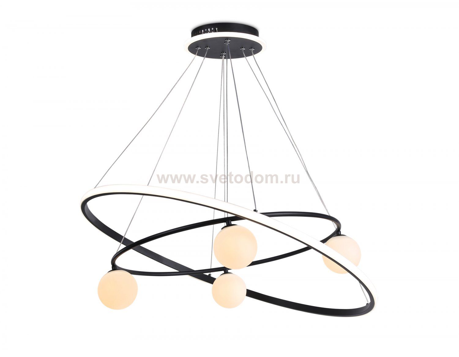 Подвесной светодиодный светильник со сменной лампой и с пультом управления Ambrella FL66327 FL