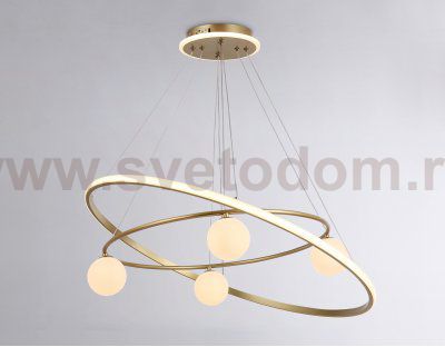 Подвесной светодиодный светильник со сменной лампой и с пультом управления Ambrella FL66328 FL