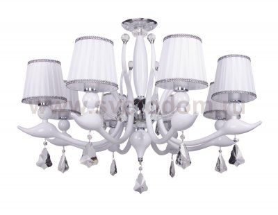 Люстра Crystal lux FLAMINGO SP-PL8 WHITE 1761/308
