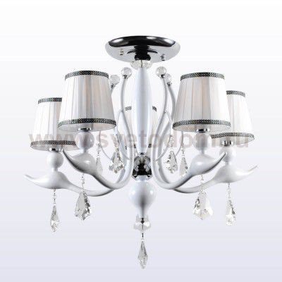 Люстра Crystal lux FLAMINGO SP-PL5 WHITE 1761/305