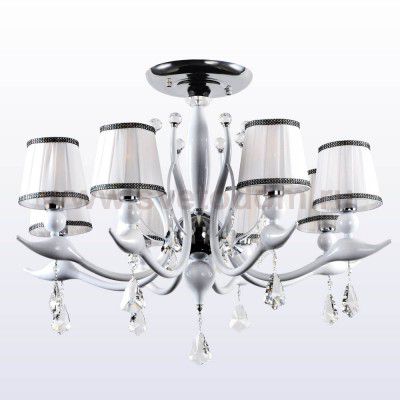 Люстра Crystal lux FLAMINGO SP-PL8 WHITE 1761/308