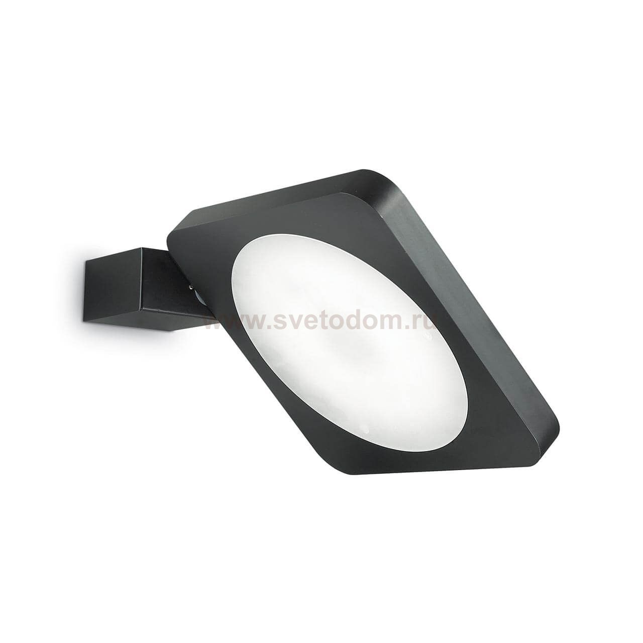 Светильник бра Ideal lux FLAP AP1 SQUARE NERO (155425)