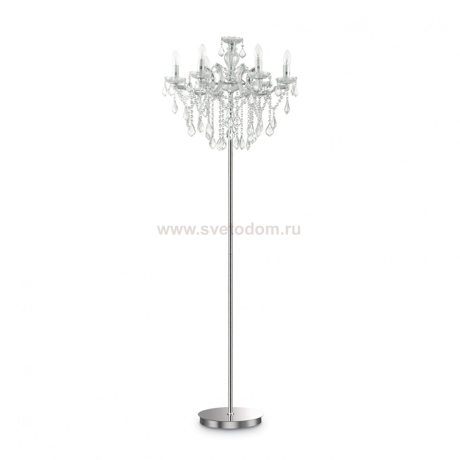 Торшер Ideal lux FLORIAN PT6 CROMO (179902)