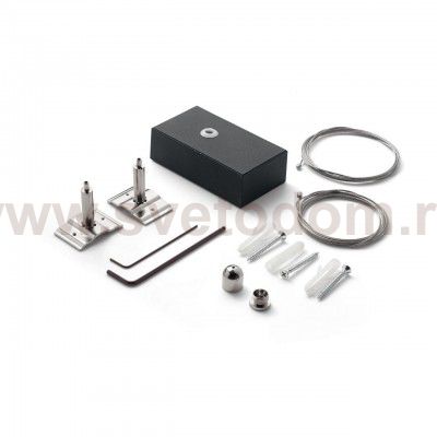 Светильник спот Ideal lux FLUO KIT PENDANT BLACK 5 MT (215891)