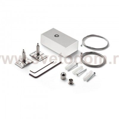 Светильник спот Ideal lux FLUO KIT PENDANT WHITE 5 MT (215907)