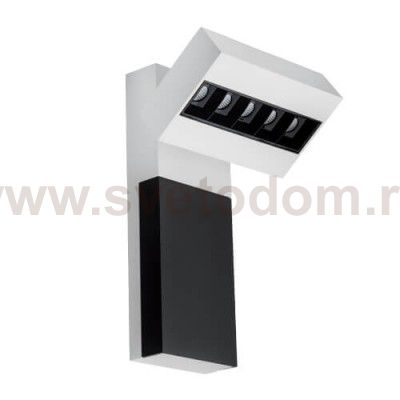 FOCUS COLD whi/blk/blk dim диммируемый светильник настенный Italline