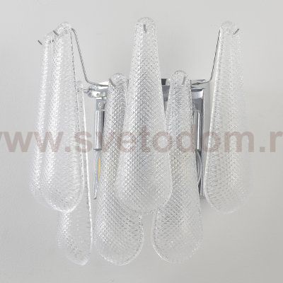 Люстра Crystallux FONTAIN AP2 CHROME FONTAIN