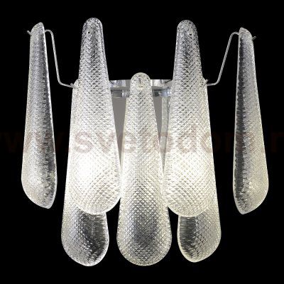 Бра Crystallux FONTAIN AP2 CHROME FONTAIN