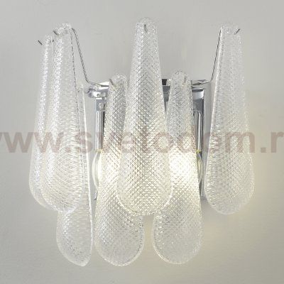 Люстра Crystallux FONTAIN AP2 CHROME FONTAIN