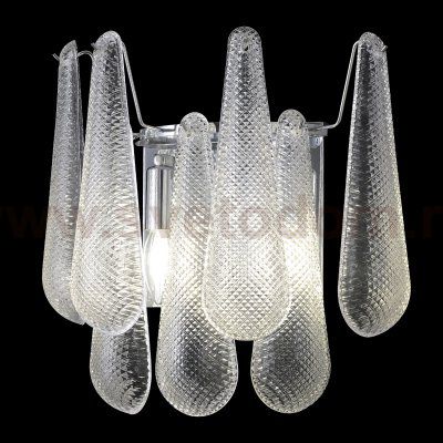 Люстра Crystallux FONTAIN AP2 CHROME FONTAIN