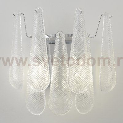 Люстра Crystallux FONTAIN AP2 CHROME FONTAIN