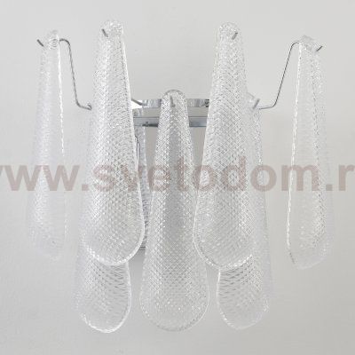 Люстра Crystallux FONTAIN AP2 CHROME FONTAIN