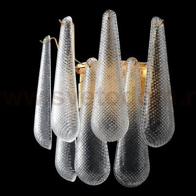 Светильник настенный бра Crystallux FONTAIN AP2 GOLD FONTAIN