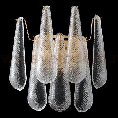 Светильник настенный бра Crystallux FONTAIN AP2 GOLD FONTAIN