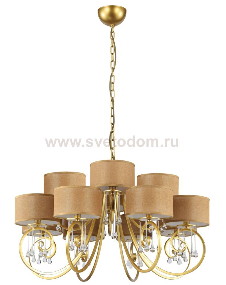 Люстра FONTAIN SP8+4 (1801/312) Crystal lux