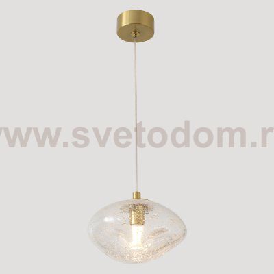 Светильник подвесной Crystal Lux FORMLESS SP1 TRANSPARENT
