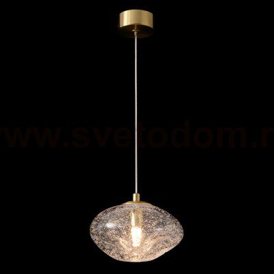 Светильник подвесной Crystal Lux FORMLESS SP1 TRANSPARENT
