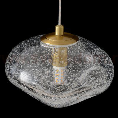 Светильник подвесной Crystal Lux FORMLESS SP1 TRANSPARENT