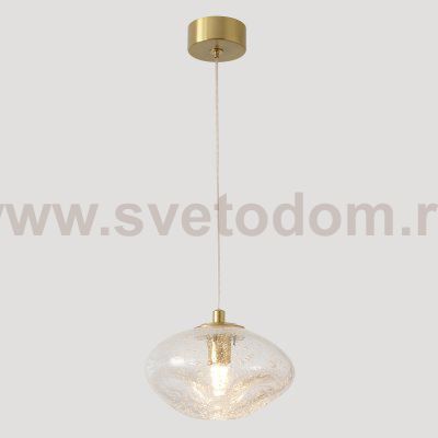 Светильник подвесной Crystal Lux FORMLESS SP1 TRANSPARENT