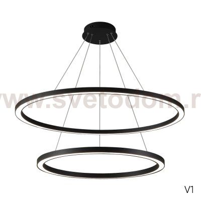 Люстра Crystallux FORTUNA SP123W LED  BLACK FORTUNA
