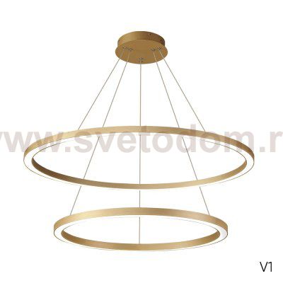 Люстра Crystallux FORTUNA SP123W LED GOLD FORTUNA