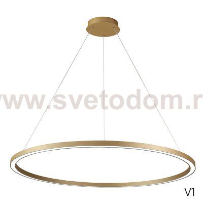Люстра Crystallux FORTUNA SP88W LED GOLD FORTUNA