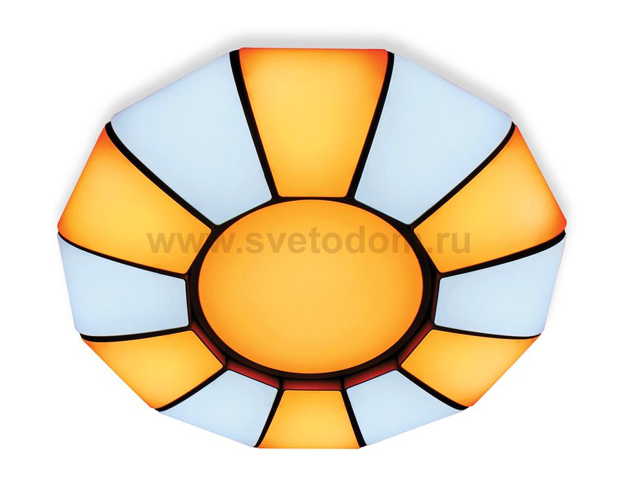 Люстра потолочная Ambrella FP2311 WH 114W 480*480*90 (ПДУ РАДИО 2.4) COMFORT