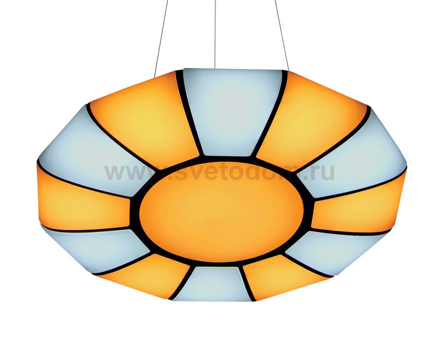 Люстра подвесная Ambrella FP2313L WH 114W 480*480*85 (ПДУ РАДИО 2.4) COMFORT