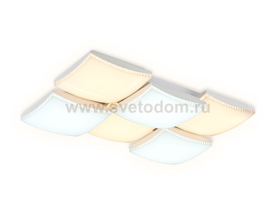 Люстра потолочная Ambrella FP2326 WH белый 216W 810*540*145 (ПДУ РАДИО 2.4) COMFORT