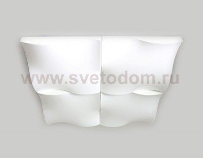 Люстра потолочная Ambrella FP2354 WH 128W 540*540*90 (ПДУ РАДИО 2.4) COMFORT