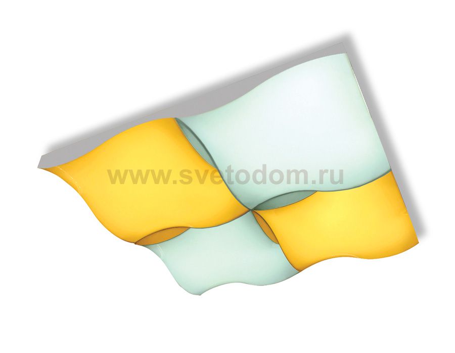 Люстра потолочная Ambrella FP2354 WH белый 144W 540*540*90 (ПДУ РАДИО 2.4) COMFORT