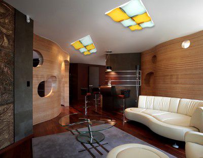 Люстра потолочная Ambrella FP2356 WH 192W 810*540*90 (ПДУ РАДИО 2.4) COMFORT