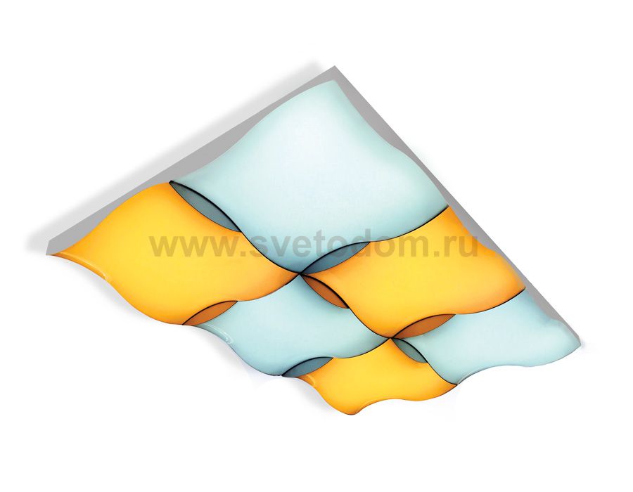 Люстра потолочная Ambrella FP2356 WH белый 216W 810*540*90 (ПДУ РАДИО 2.4) COMFORT