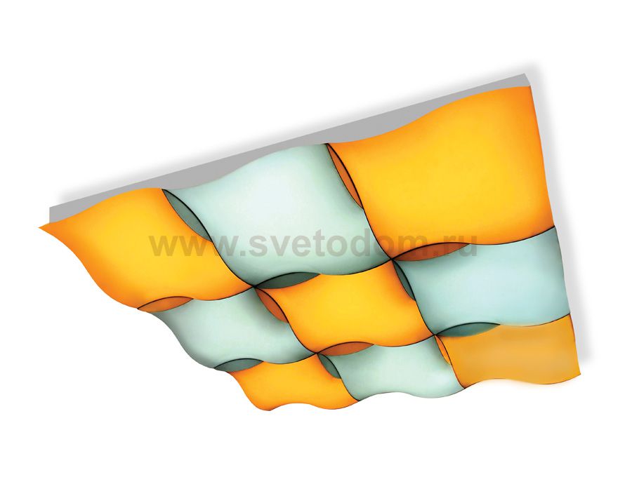 Люстра потолочная Ambrella FP2359 WH белый 324W 810*810*90 (ПДУ РАДИО 2.4) COMFORT