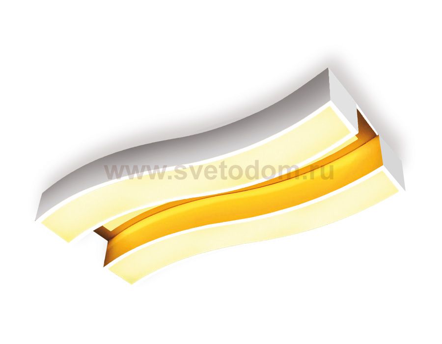 Люстра потолочная Ambrella FP2422 WH 60W+24W 690*300*110 (ПДУ РАДИО 2.4) COMFORT