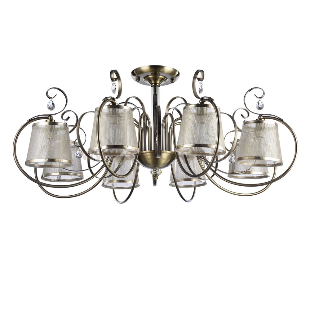 Потолочный светильник Freya FR2020-CL-08-BZ Simone