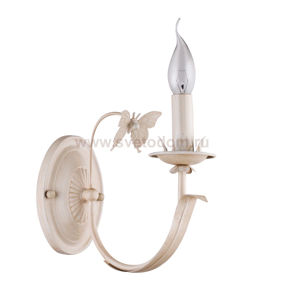 Настенный светильник бра Freya FR3043-WL-01-BG Farfalla