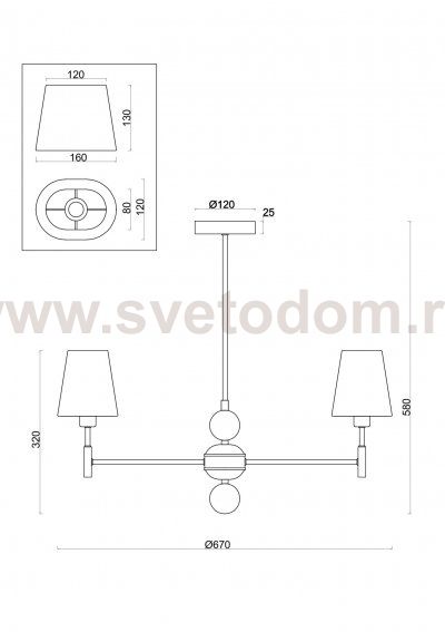 Люстра Freya FR2028PL-03N