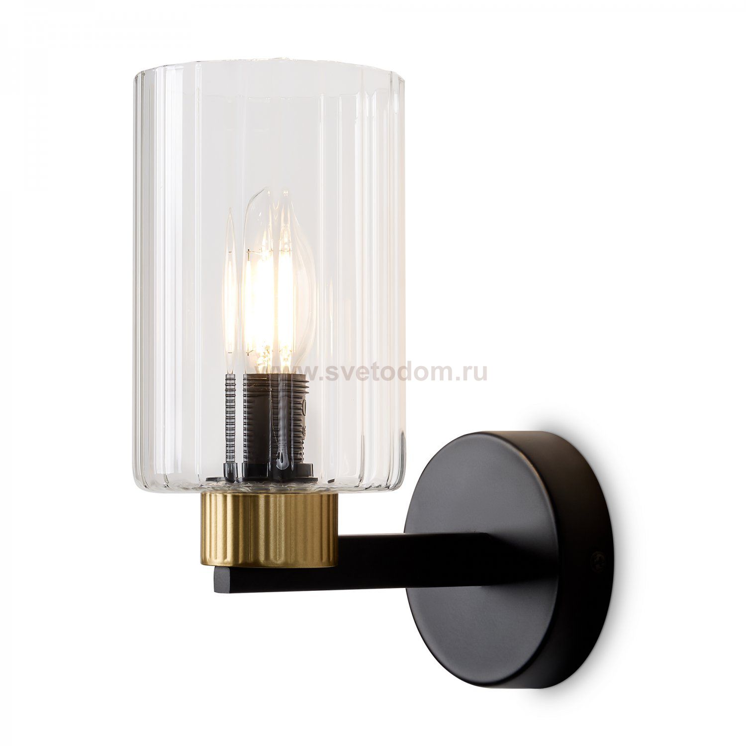 Настенный светильник (бра) Freya FR2051WL-01BBS1