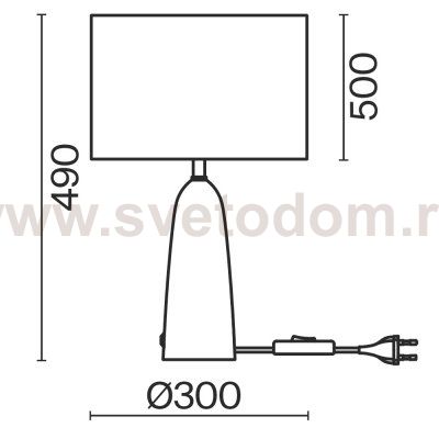 Настольный светильник Freya FR2054TL-01BS3
