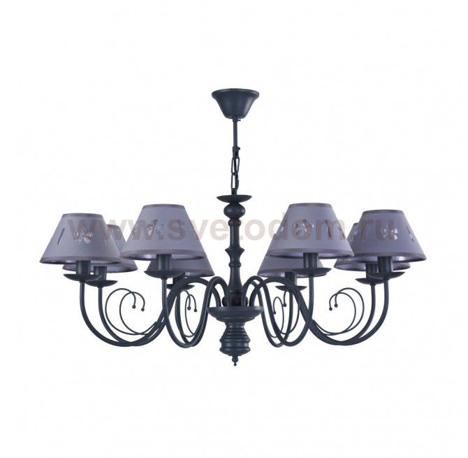 Люстра Freya FR2537PL-08GR Emily