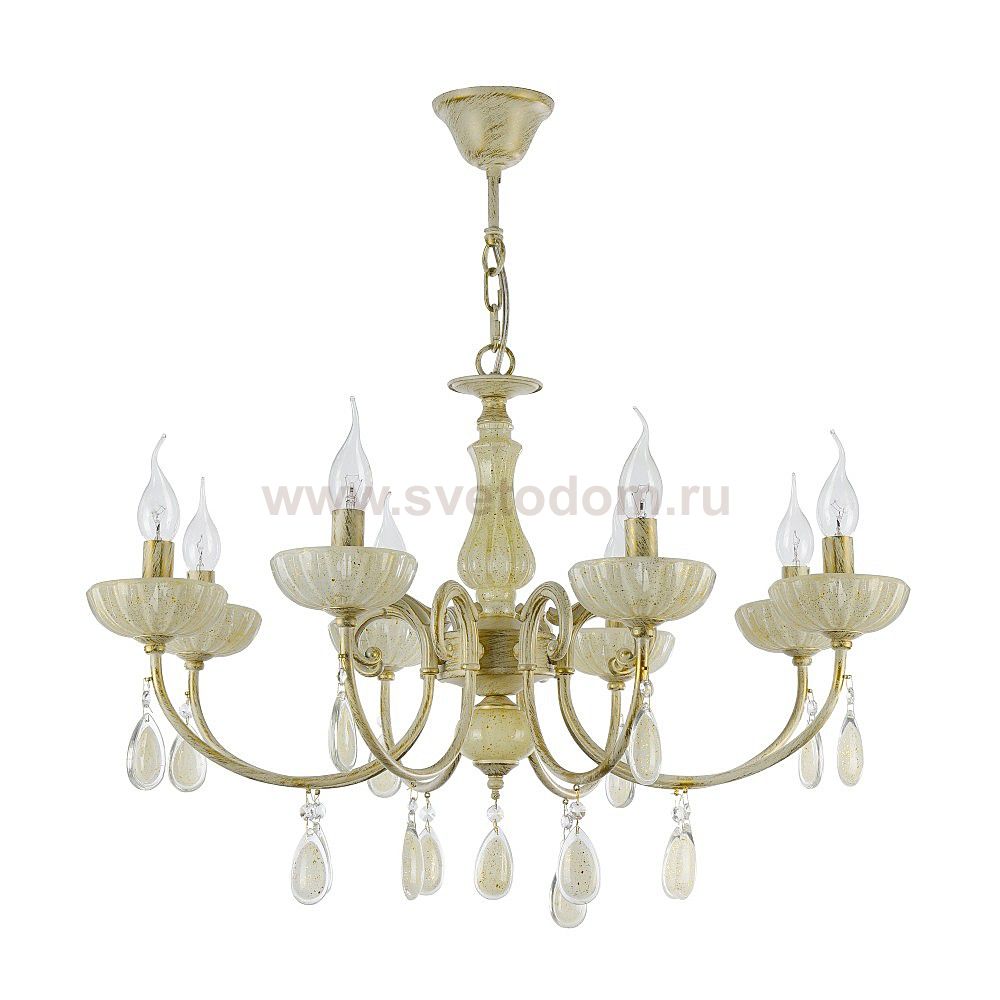 Люстра Freya FR2868-PL-08-WG Amalia