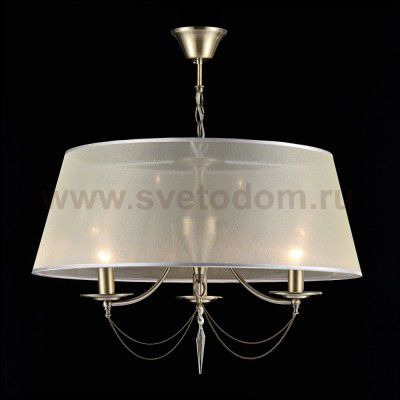 Люстра абажур Freya FR2908-PL-03C-BZ Garcia
