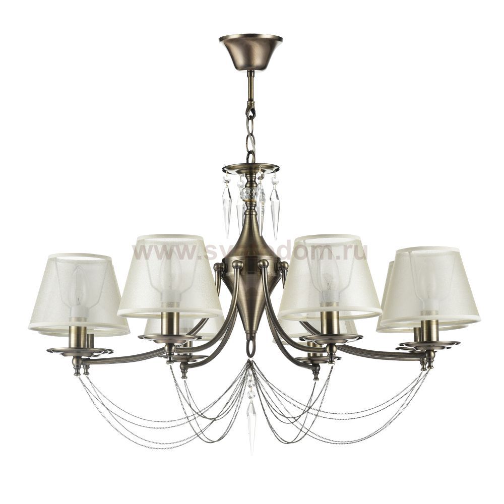 Люстра Freya FR2908-PL-08-BZ Garcia