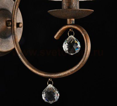 Светильник настенный бра Freya FR2305-WL-01-BR Gretchen