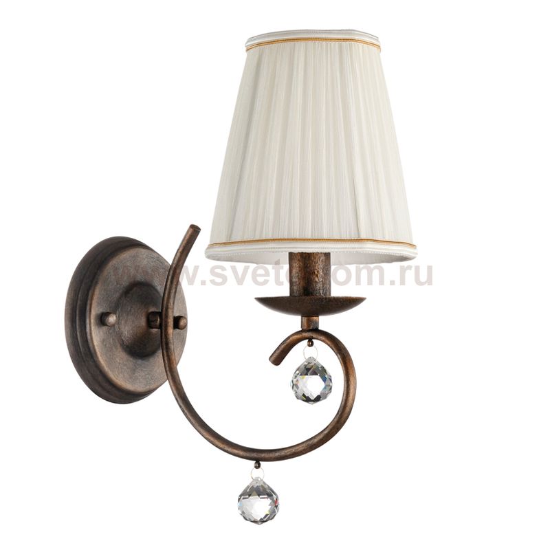 Светильник настенный бра Freya FR2305-WL-01-BR Gretchen