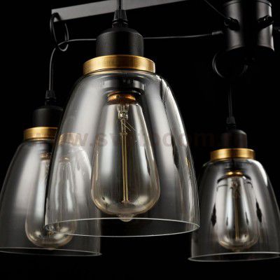 Люстра Freya FR4167-PL-05-BL Louise